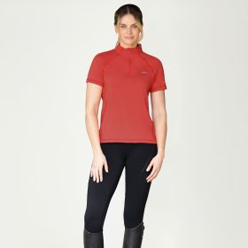 Weatherbeeta Prime Short Sleeve Top-Red-XX Small - WeatherBeeta
