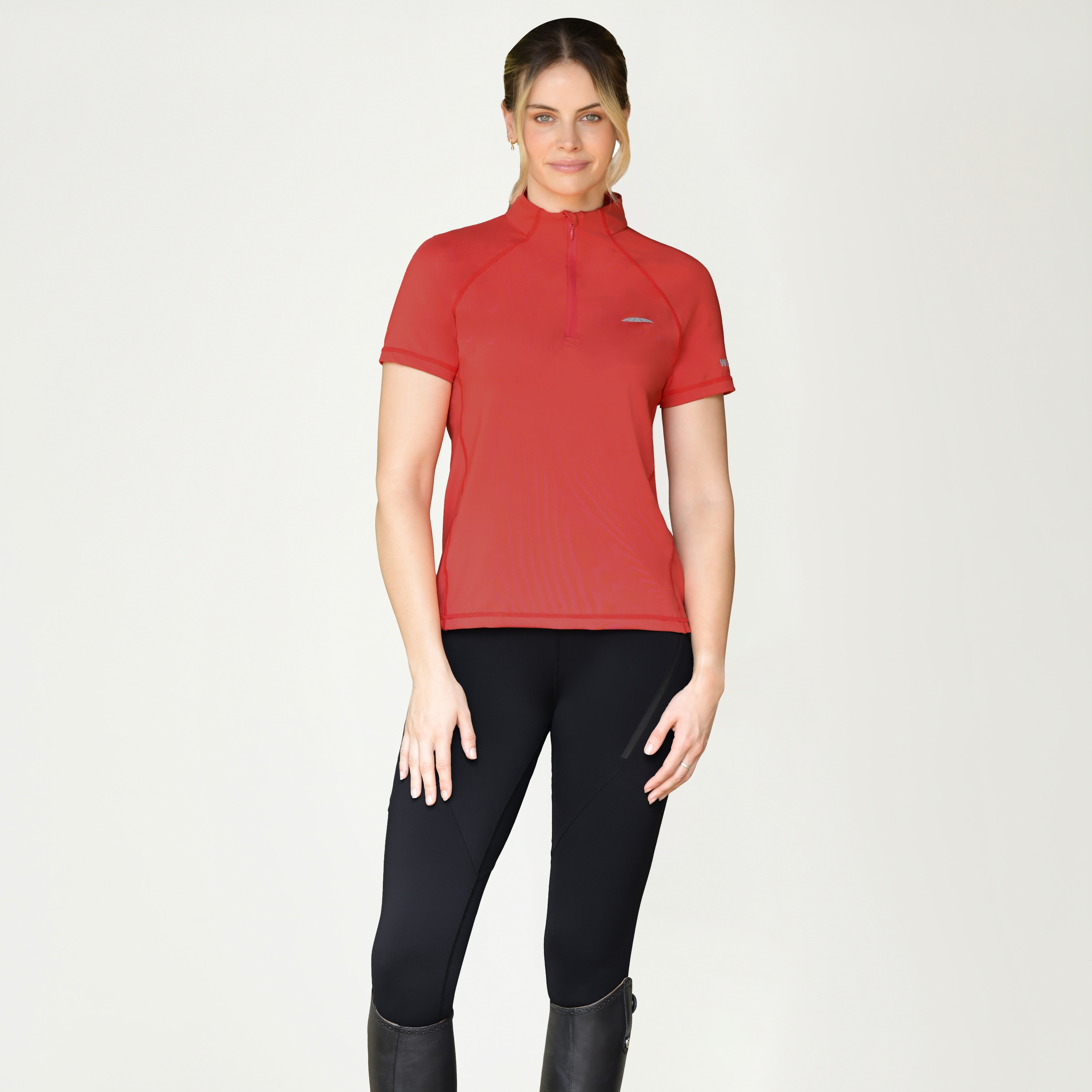 Weatherbeeta Prime Short Sleeve Top-Red-Large - WeatherBeeta