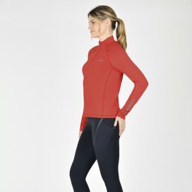 Weatherbeeta Prime Long Sleeve Top-Red-XX Small - WeatherBeeta