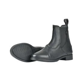 Saxon Allyn Zip Paddock Boots - Black - Saxon