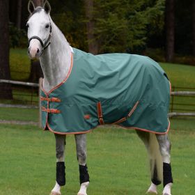 Weatherbeeta ComfiTec Tyro Standard Neck Lite Plus-Green/White/Orange-6'5 - EU 145 - WeatherBeeta