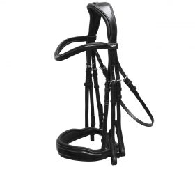 Schockemohle Anatomic Milan Double Bridle Black - Schockemohle