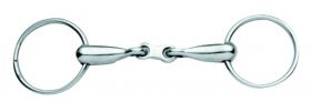 Korsteel Hollow Mouth Loose Ring French Link Snaffle 