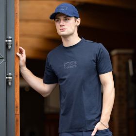 LeMieux Mens Union Jack T-Shirt Navy - LeMieux
