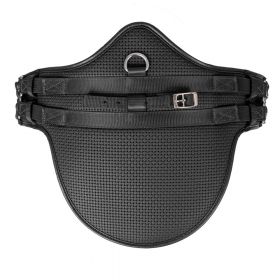 Hy Equestrian Waffle Stud Girth - Short-Black-34" 85cm - HY