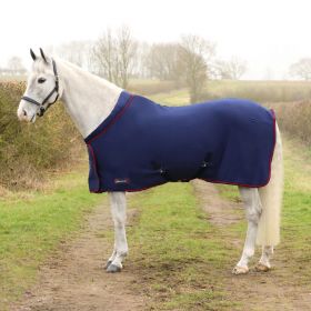 HY DefenceX System Deluxe Fleece Rug - Navy Red