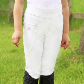 Sara Riding Tights By Little Rider-White-5-6 years - Little Rider