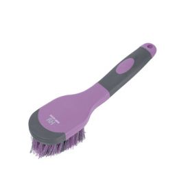 HySHINE Active Groom Bucket Brush - Vivid Merlot -  HY