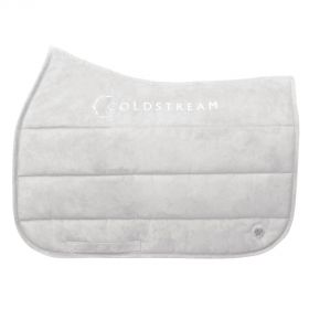 Coldstream Belford Suede GP Saddle Pad - White - Coldstream