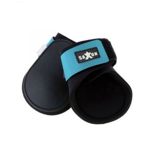 Saxon Contoured Fetlock Boots - Black Blue - Saxon