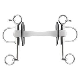 Nathe Pelham 20 mm with flexible Mullen Mouth, long cheeks