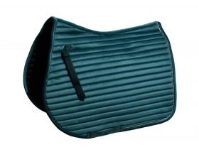 Rhinegold Diamante Channel Quilt GP Saddle Pad - Black -  Rhinegold