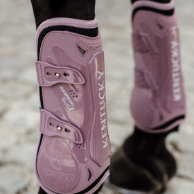 Kentucky Tendon Boots Bamboo Elastic - Old Rose - Kentucky Horsewear