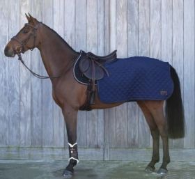 Kentucky Quarter Rug 160g - Navy-Large - Kentucky Horsewear