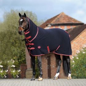 WeatherBeeta Fleece Cooler Combo Neck Navy Red White -  WeatherBeeta