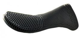 Acavallo Gel Pad and Rear Riser  Black