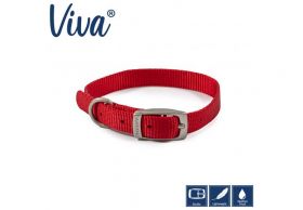 Ancol Viva Buckle Collar - Black - Ancol