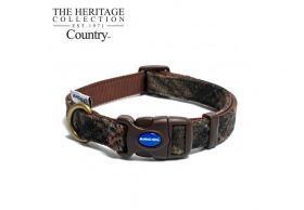 Ancol Heritage Adjustable Collar - Green Check