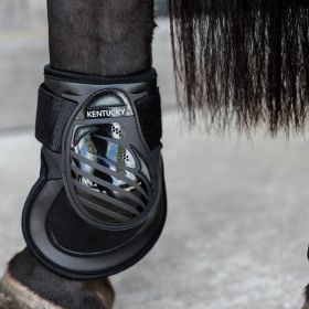 Kentucky Deep Fetlock Boots - Black - Kentucky Horsewear