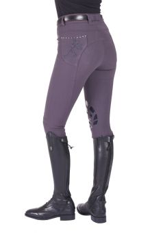 Just Togs Ladies Glitz Breech - Grey -  JustTogs