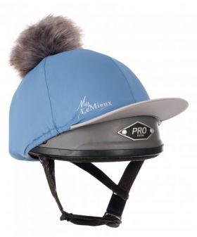 My LeMieux Hat Silk Ice Blue - LeMieux