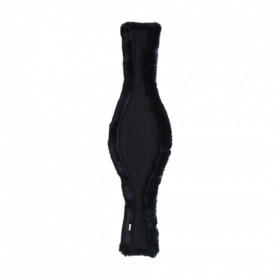 Kentucky Sheepskin Anatomic Girth Cover-Black-48" 120cm - Kentucky Horsewear