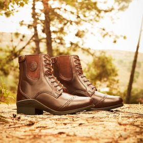 Mountain Horse Aurora Lace Paddock Boot - Brown - Mountain Horse