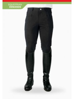 John Whitaker Horbury  Mens Self Seat Breeches Black -  John Whitaker