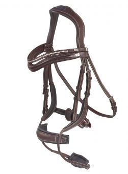 GFS Premier Range Alpine Bridle  Brown