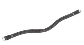 GFS Premier Black Crystal Browband Brown - GFS
