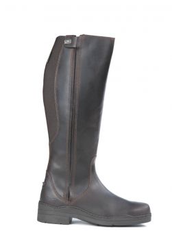 Tuffa Broadland Long Riding Boots-Brown-39 - UK 6-Extra Wide - Tuffa Boots