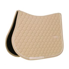 Kentucky Onion Quilt Rubber Logo Jumping - Beige