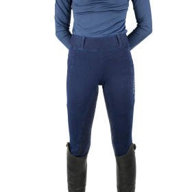Cameo Equine Water Repellent Denim Tights - Cameo Equine