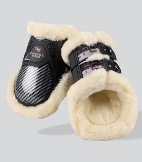 Premier Equine Carbon Pro Techno Wool Fetlock Boots - Black