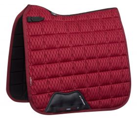 LeMieux Carbon Mesh Dressage Square Mulberry - LeMieux