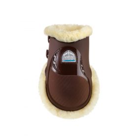 Veredus Carbon Gel Vento Save the Sheep Fetlock Boots  Brown