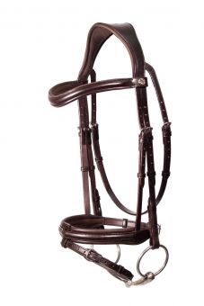Henry James Comfort Flash Bridle - Black -  Henry James