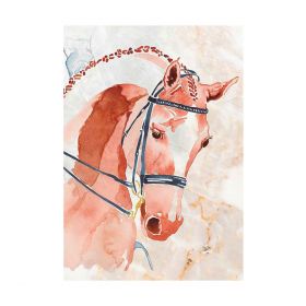 Deckled Edge A4 Watercolour Competition Chestnut Art Print - Deckled Edge