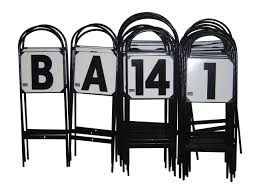 Stubbs Tread In Markers Numbers 1-25 Plus 3 x A and 3 x B - Special Order Item