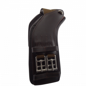 EcoRider Freedom Comfort Anatomic Dressage Girth - Black - EcoRider