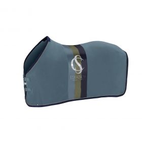 Eskadron Fleece Stripe Sweat Rug - Classic Sports SS25 - Steel Blue - Eskadron