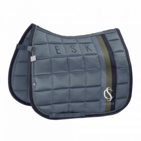 Eskadron Big Square Mattgloss Dressage Saddlepad Classic Sports SS25 - Steel Blue - Eskadron