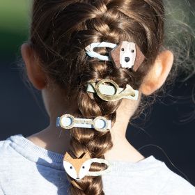 Equetech Fox & Hounds Luxury Hair Clips - Set of 4 - Equetech