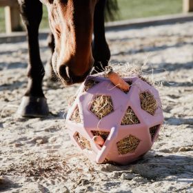 Kentucky Horsewear Relax Horse Play Hay Ball - Dusty Rose - Kentucky Horsewear