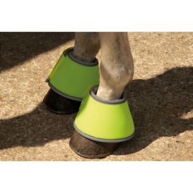 Harlequin Reflective Over Reach Boots Fluorescent Yellow