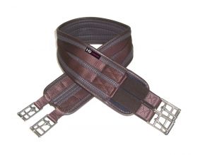 HyCOMFORT Waffle Girth - Brown - elasticated one end - 54'' - HY
