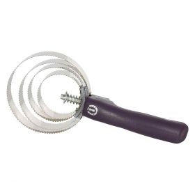 Imperial Riding Spring Comb Round With Handle Black -  Imperial Riding