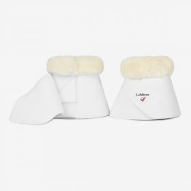 LeMieux Fleece WrapRound Over Reach Boots - Black - LeMieux
