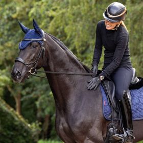LeMieux Crystal Fly Hood Brown -  LeMieux