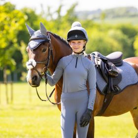 LeMieux Young Rider Base Layer - Jay Blue - LeMieux